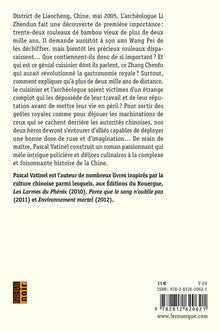 L'affaire du cuisinier chinois