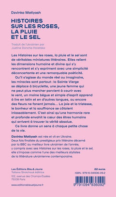 Histoires sur les roses, la pluie et le sel