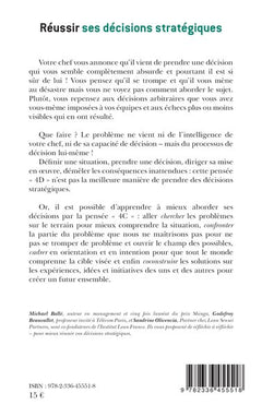 Réussir ses décisions stratégiques