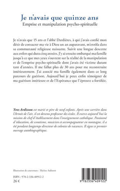 Je n’avais que quinze ans