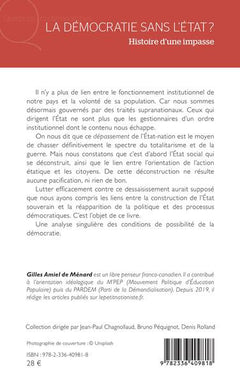 La démocratie sans l'Etat ?