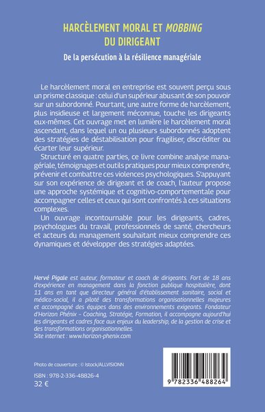 Harcèlement moral  et Mobbing du dirigeant