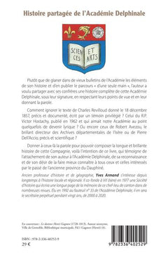 Histoire partagée de l'Académie Delphinale