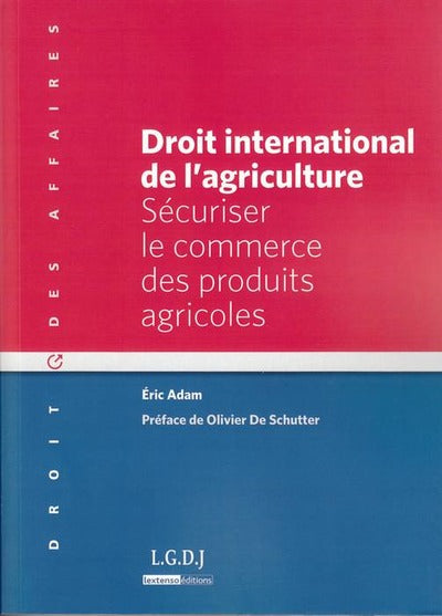 Droit international de l'agriculture