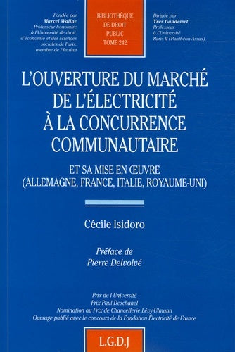 L'ouverture du marché de l'électricité à la concurrence communautaire