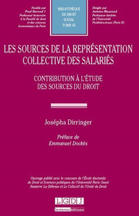 Les sources de la représentation collective des salariés