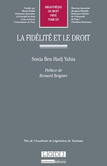 La fidélité et le droit