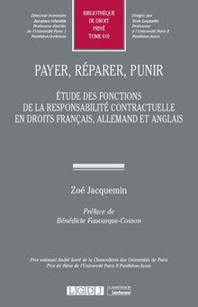 Payer, réparer, punir