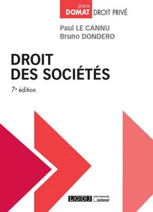Droit des sociétés - 7eme édition
