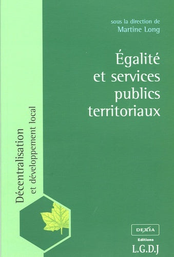 Egalité et services publics territoriaux