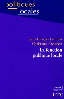 La fonction publique locale
