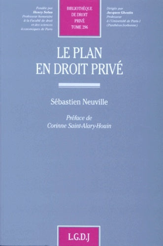 Le plan en droit privé