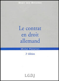 Le Contrat en droit allemand