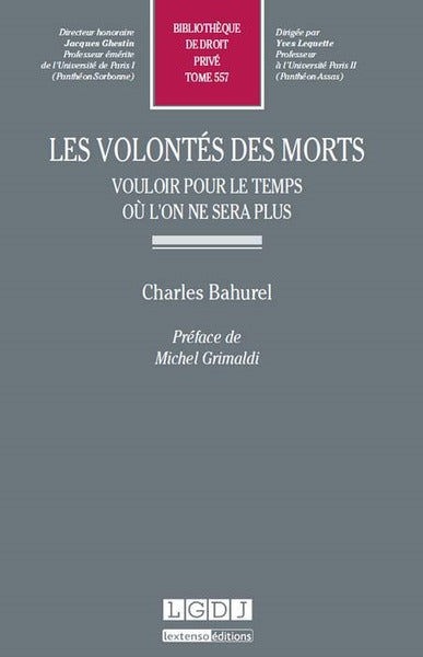 Les volontés des morts