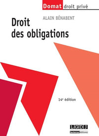 Droit des obligations, 14ème Ed.