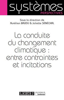 La conduite du changement climatique : entre contraintes et incitations