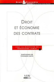 Droit et économie des contrats