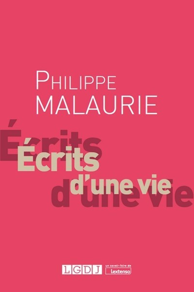 Philippe Malaurie, écrits d'une vie