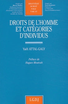 droits de l'homme et catégories d'individus