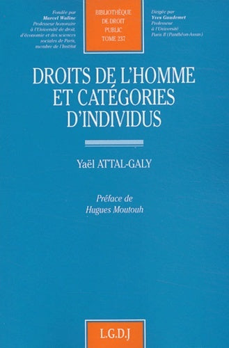 droits de l'homme et catégories d'individus