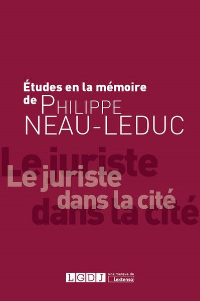 ETUDES A LA MEMOIRE DE PHILIPPE NEAU-LEDUC