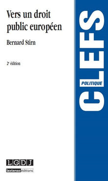 Vers un droit public européen