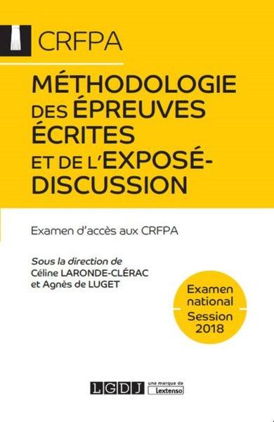 Méthodologie des épreuves écrites et de l'exposé-discussion
