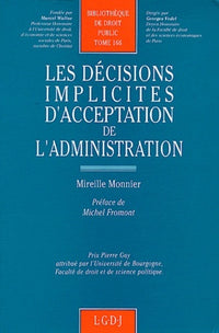 Les décisions implicites d'acceptation de l'administration