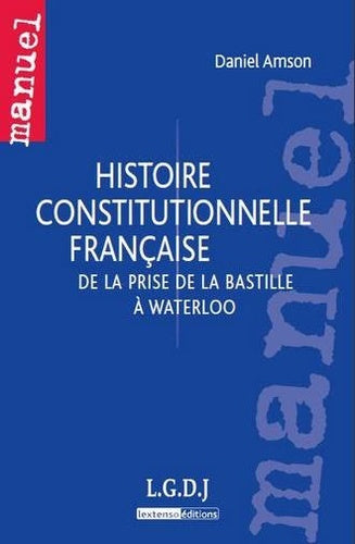 Histoire constitutionnelle française
