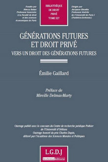 Générations futures et droit privé