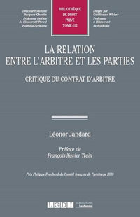 La relation entre l'arbitre et les parties