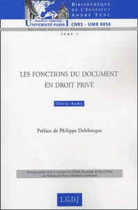 Les fonctions du document en droit privé