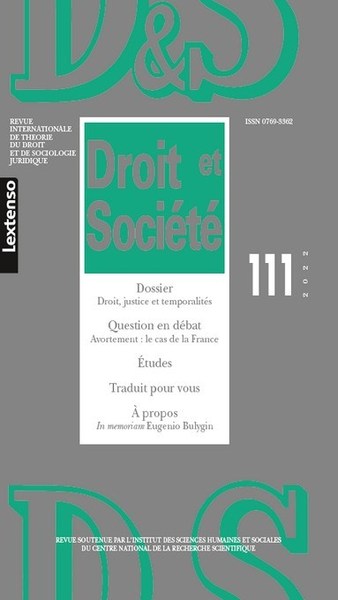 Droit & Société N°111-2022
