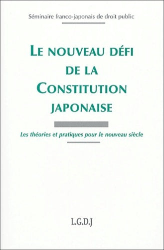 Le nouveau défi de la Constitution japonaise