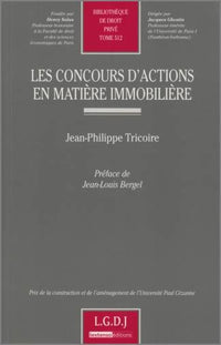 les concours d'action en matière immobilière