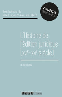 L'histoire de l'édition juridique