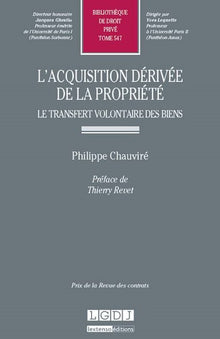 L'acquisition dérivée de la propriété