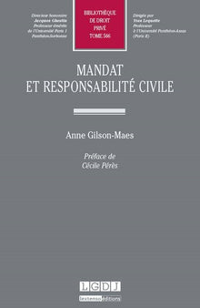 Mandat et responsabilité civile