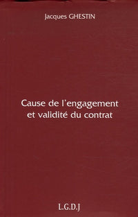 cause de l'engagement et validité du contrat