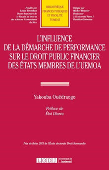Influence de démarche de performance sur le droit public financier des États membres de l'UEMOA