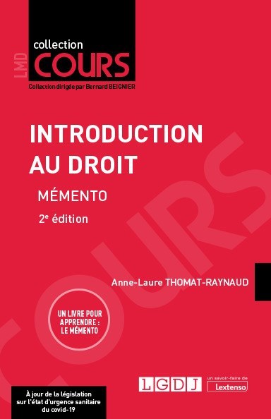 Introduction au droit: Mémento