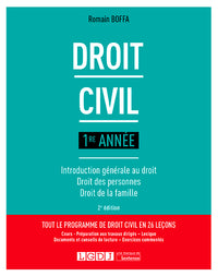 Droit civil 1re année