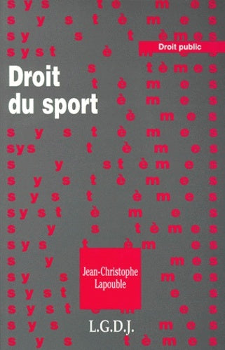 Le droit du sport