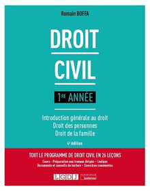 Droit civil 1re année