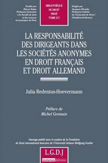 la responsabilité des dirigeants dans les sociétés anonymes en droit français et
