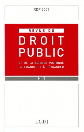 Revue du Droit Public