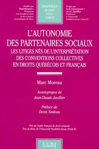 L'autonomie des partenaires sociaux