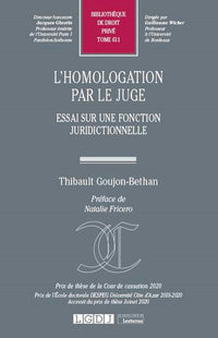 L homologation par le juge