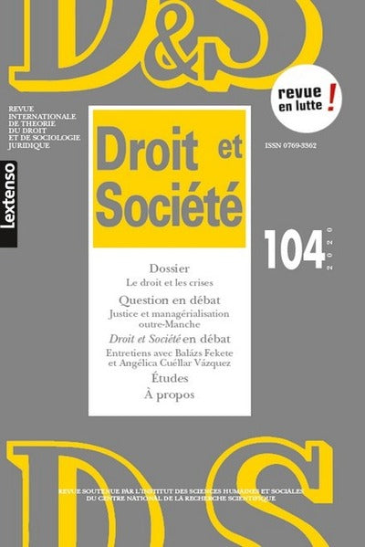 Droit et Société