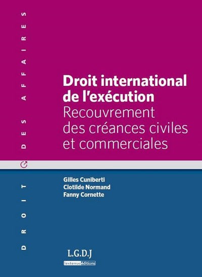 Droit international de l'exécution